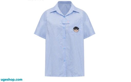 Áo sơ mi họa tiết túi sọc Preppy cho nữ được làm từ các loại chất liệu cao cấp, đảm bảo sự thoải mái và độ bền của sản phẩm